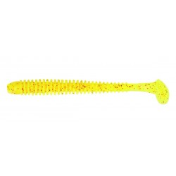 Приманка силіконова на хижака, ZEOX Trigger Shad Tail, довжина 2,9 дюймів, 8шт/уп, колір №006 CRF